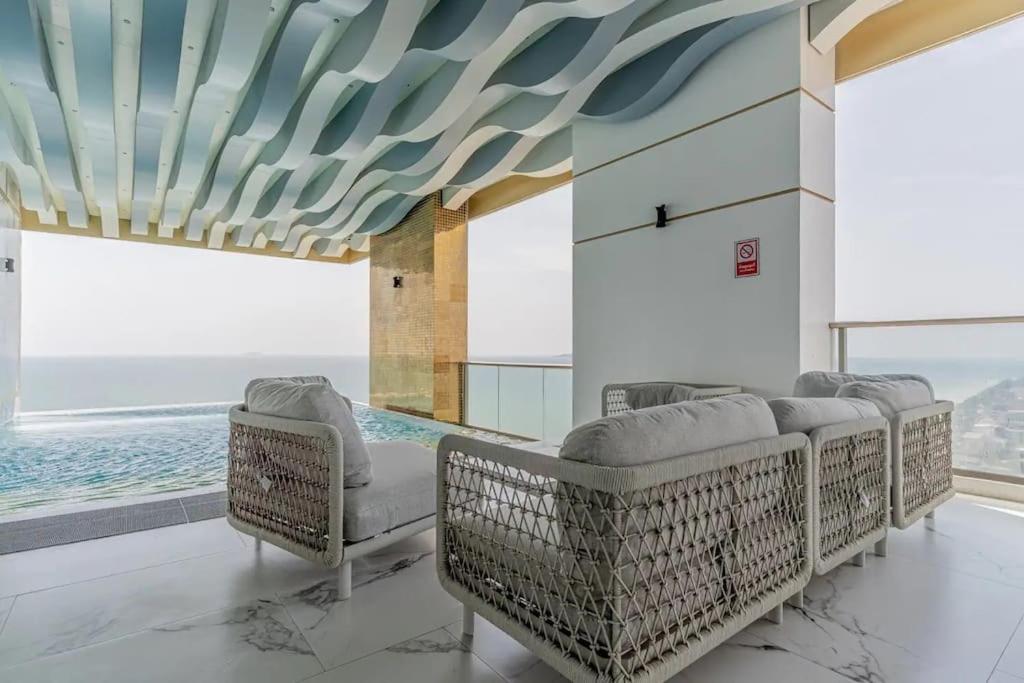 Sea View 5 Star Facilities Luxury Stay At Pattaya Jomtien Beach Dış mekan fotoğraf